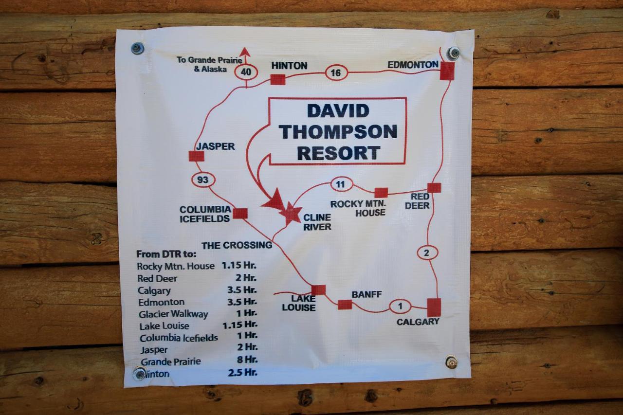David Thompson Resort Cline River Εξωτερικό φωτογραφία